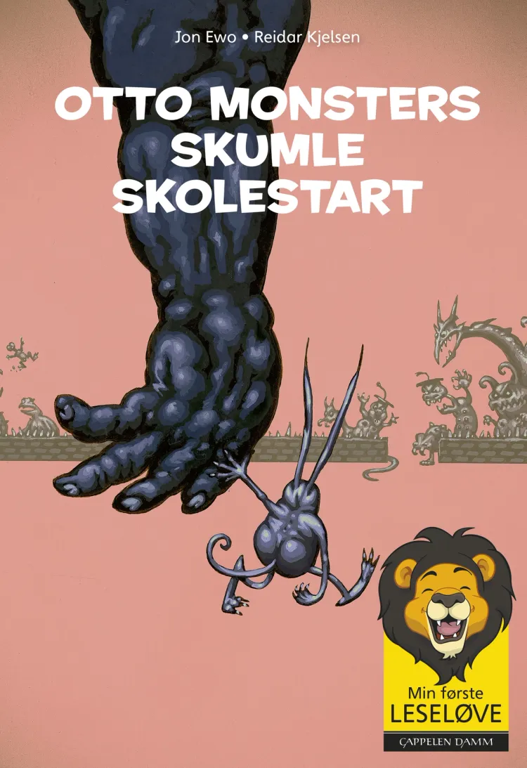 Omslag Min første leseløve - Otto Monsters skumle skolestart av Jon Ewo (Innbundet)