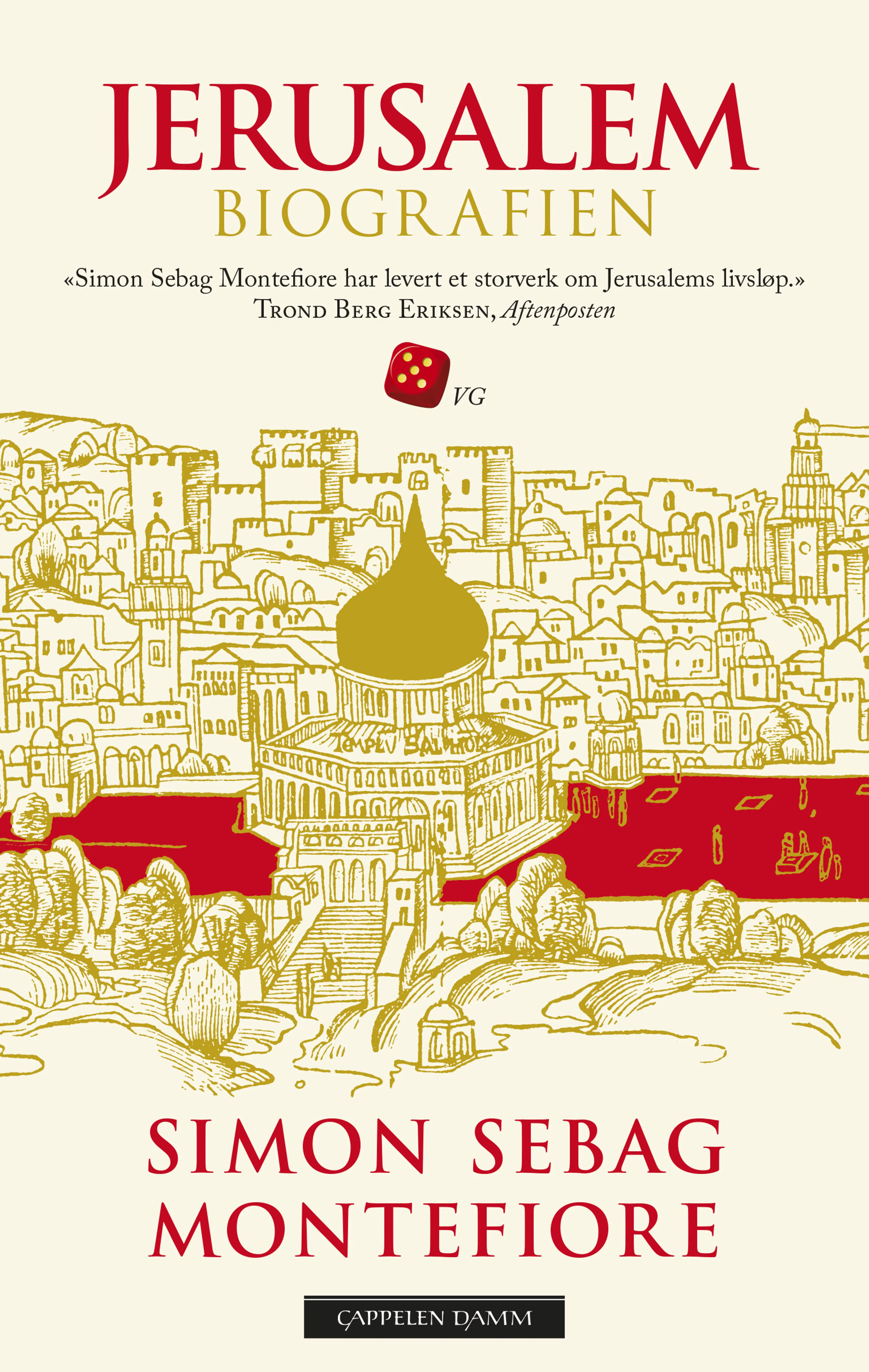 Omslag Jerusalem av Simon Sebag Montefiore (Heftet)
