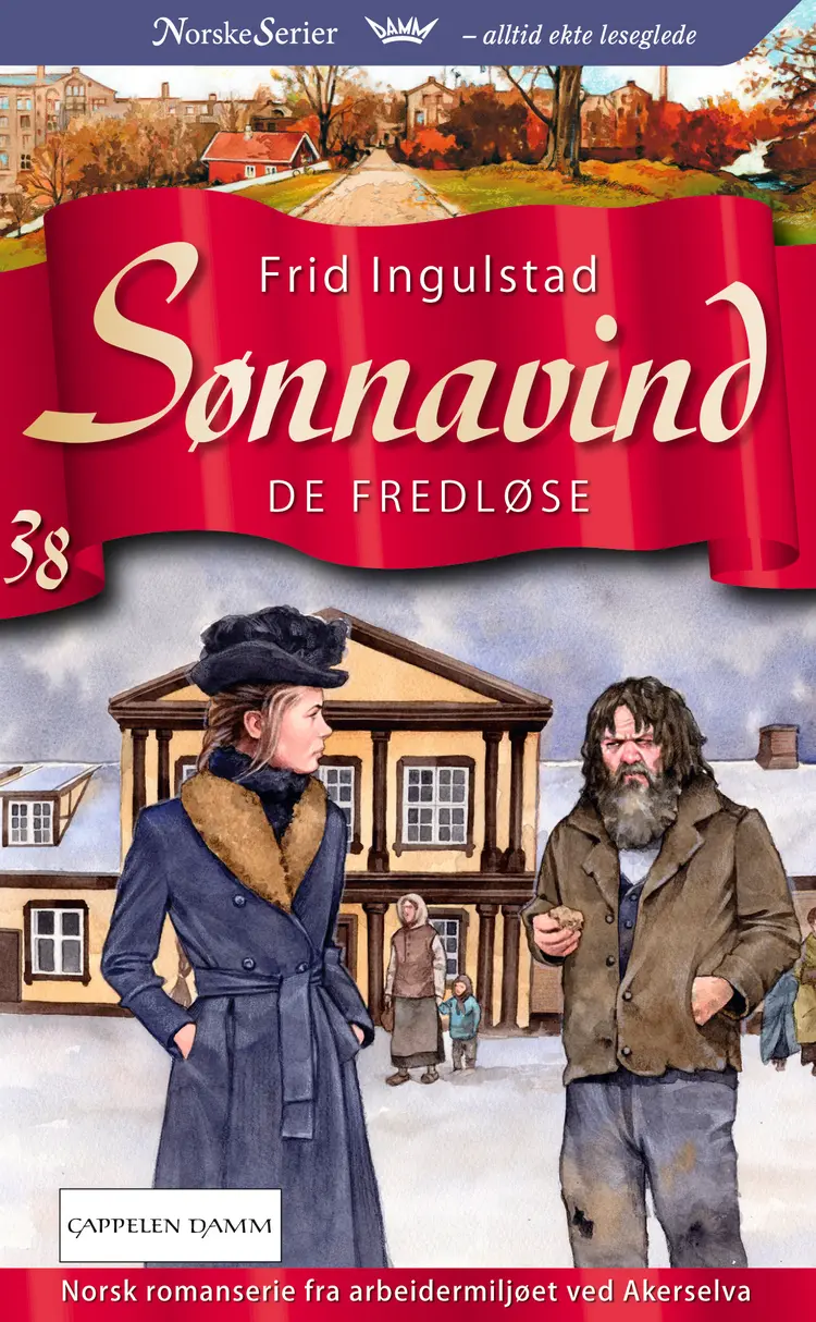 Omslag De fredløse av Frid Ingulstad (Heftet)