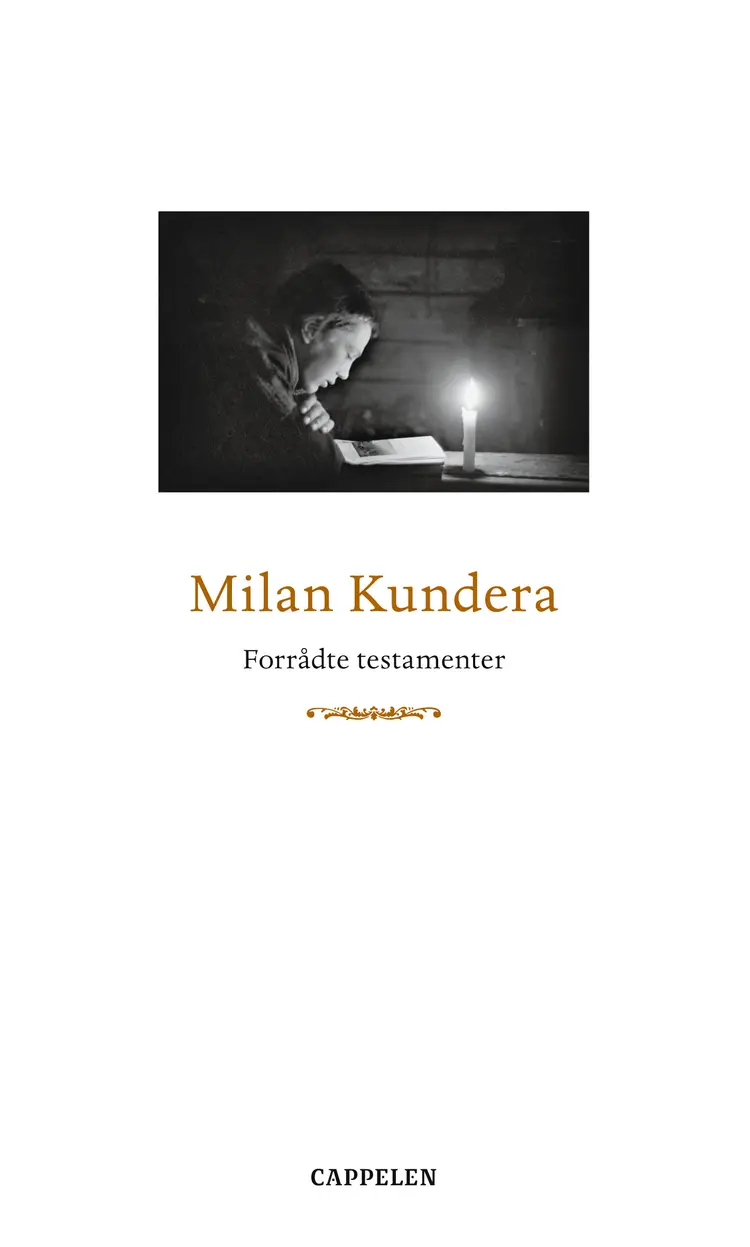 Omslag Forrådte testamenter av Milan Kundera (Heftet)