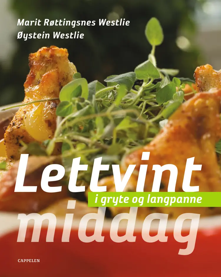 Omslag Lettvint middag av Marit Røttingsnes Westlie (Innbundet)