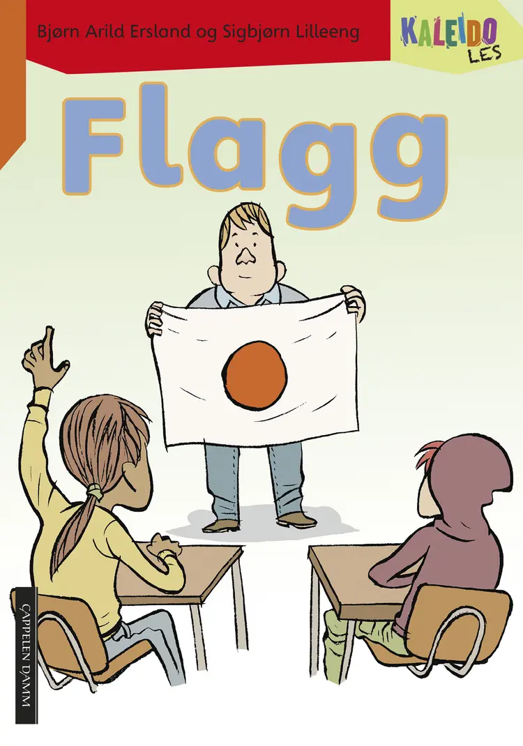 Omslag Kaleido Les Nivå 4 Flagg av Bjørn Arild Ersland (Heftet)