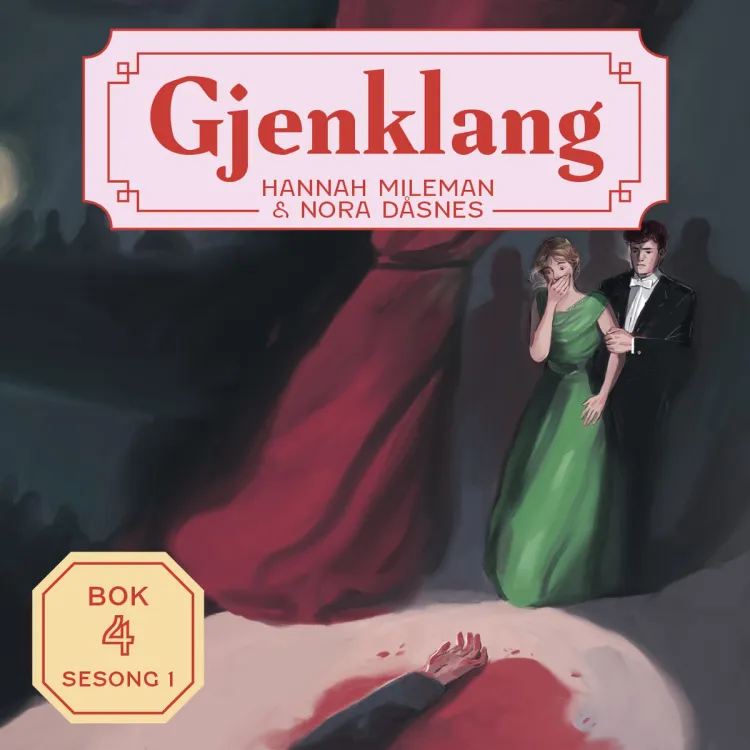 Omslag Teppefall av Nora Dåsnes og Hannah Mileman (Lydbok)
