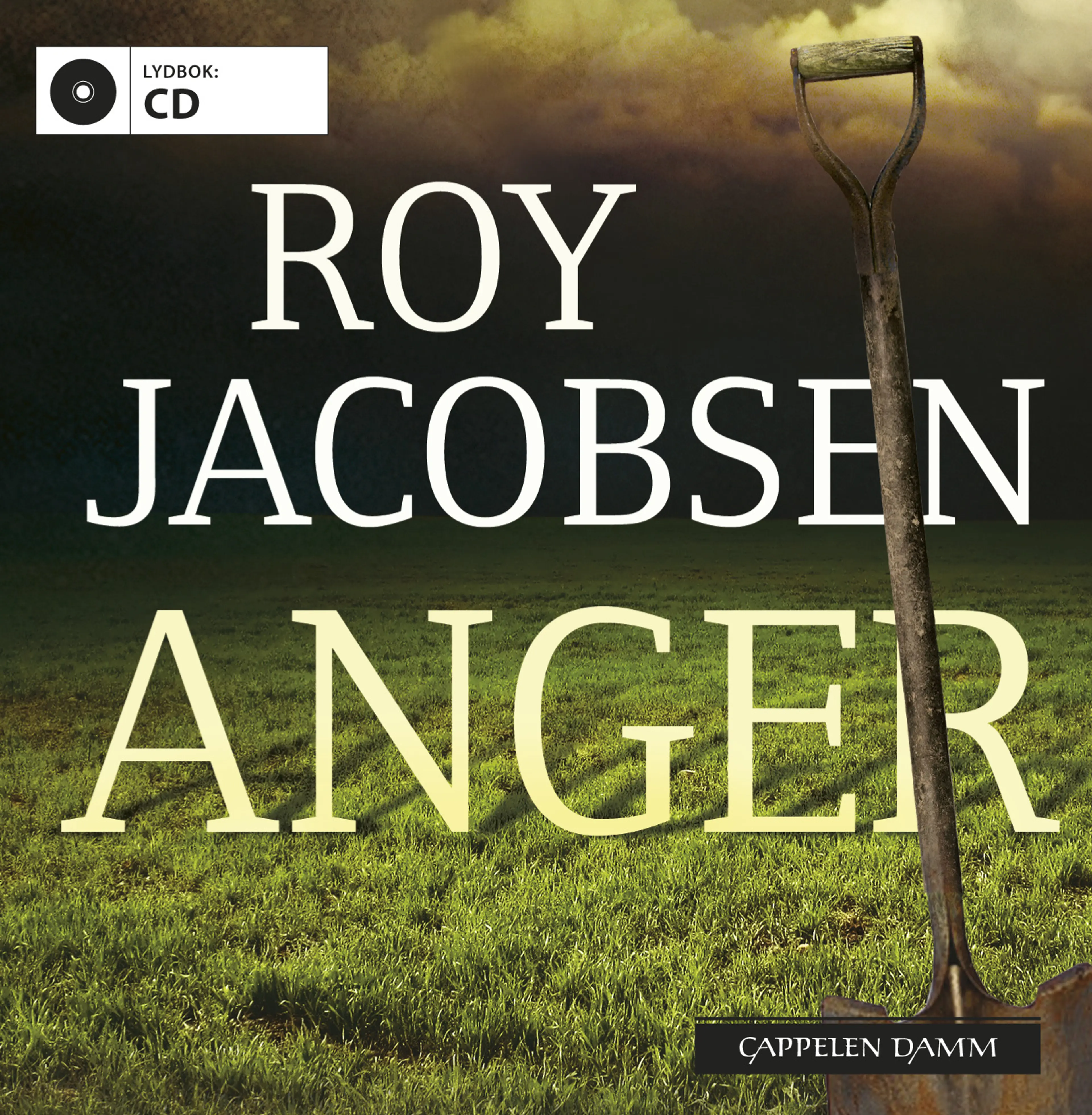 Omslag Anger av Roy Jacobsen (CD)