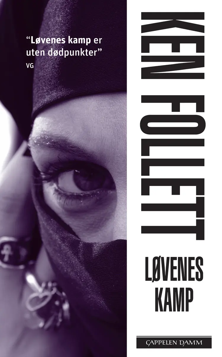 Omslag Løvenes kamp av Ken Follett (Heftet)