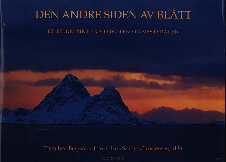 Omslag Den andre siden av blått av Lars Saabye Christensen (Innbundet)