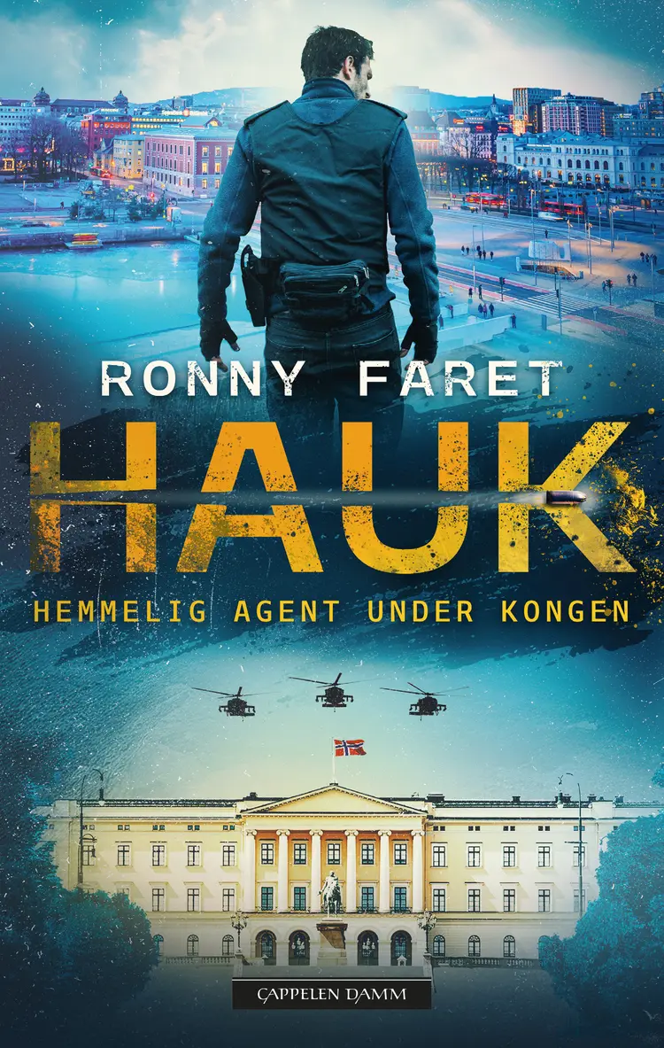 Omslag HAUK av Ronny Faret (Innbundet)