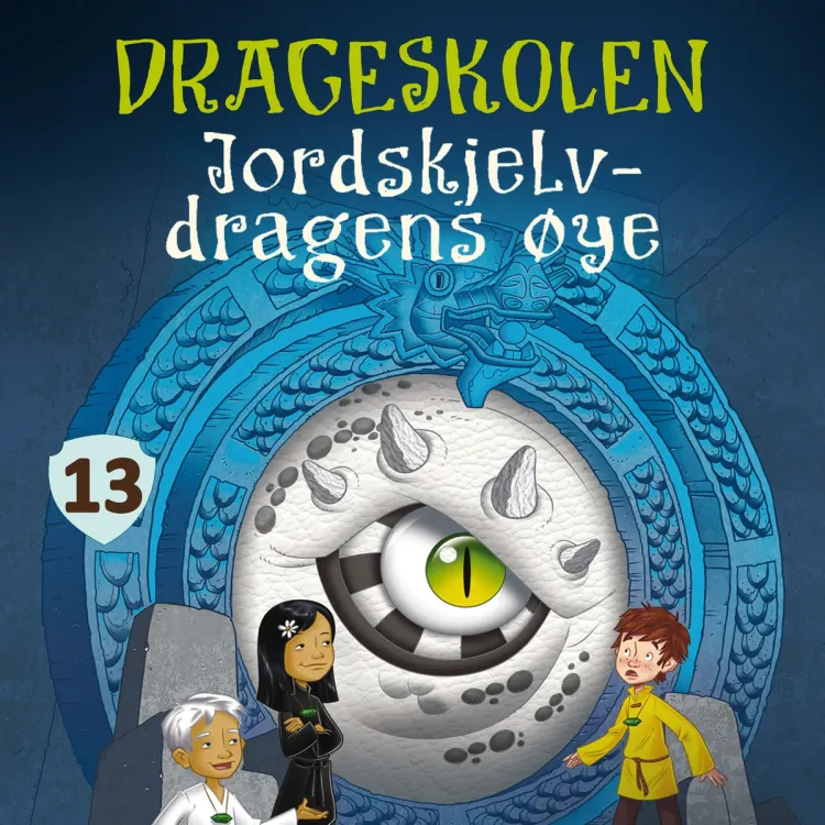 Omslag Jordskjelv-dragens øye av Tracey West (Lydbok)
