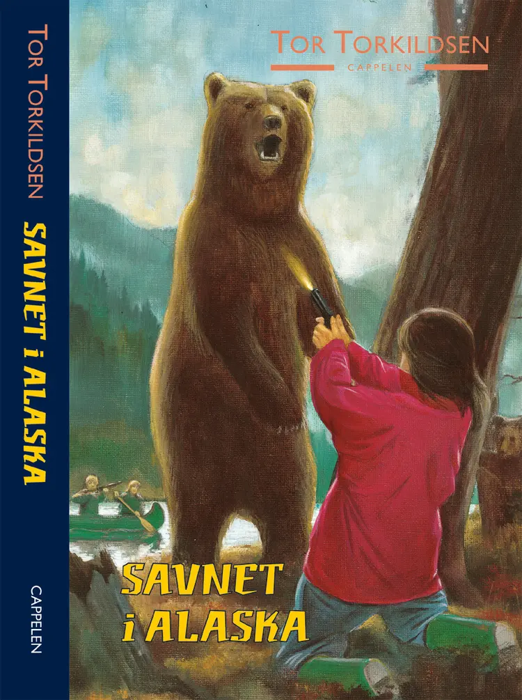 Omslag Savnet i Alaska av Tor Torkildsen (Innbundet)