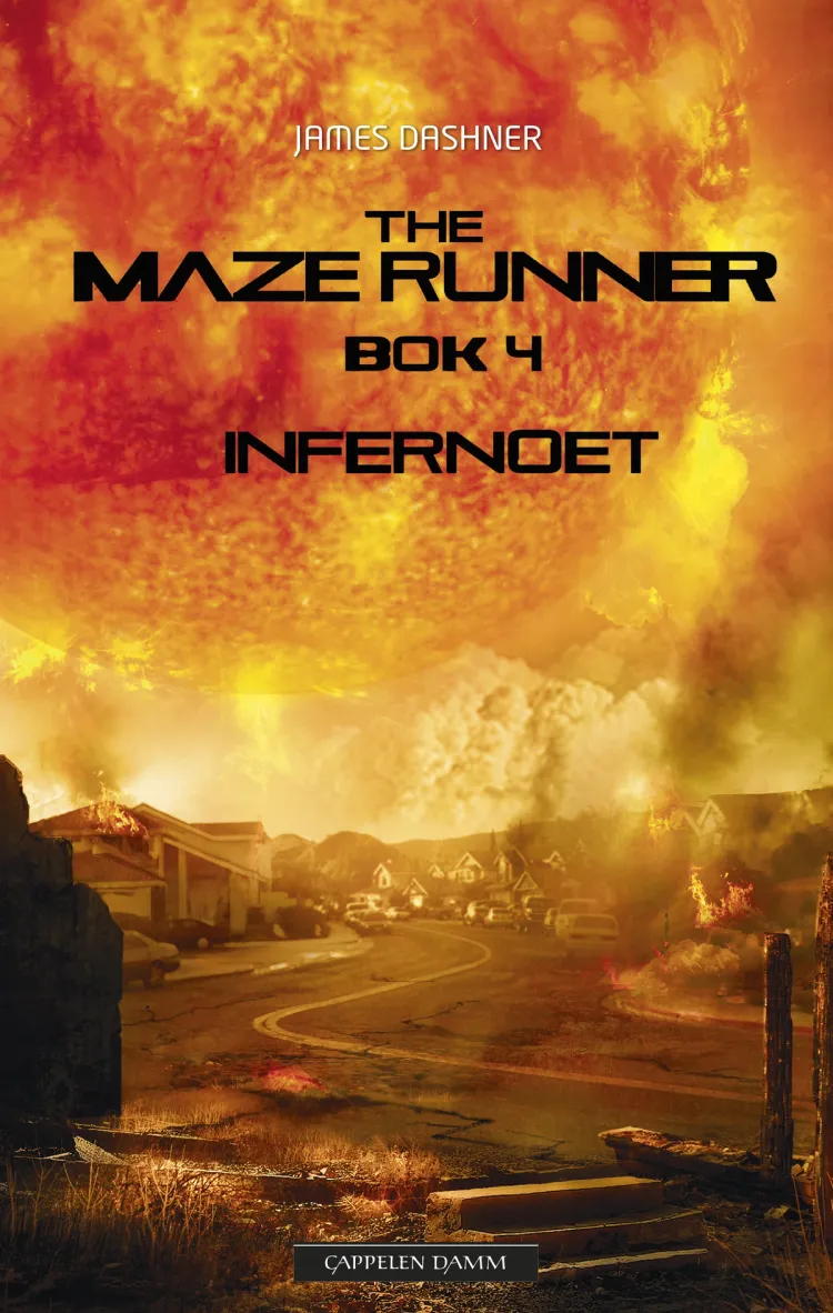 Omslag The Maze Runner 4. Infernoet av James Dashner (Heftet)