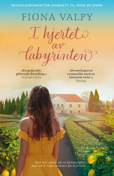 Omslag I hjertet av labyrinten av Fiona Valpy (Heftet)