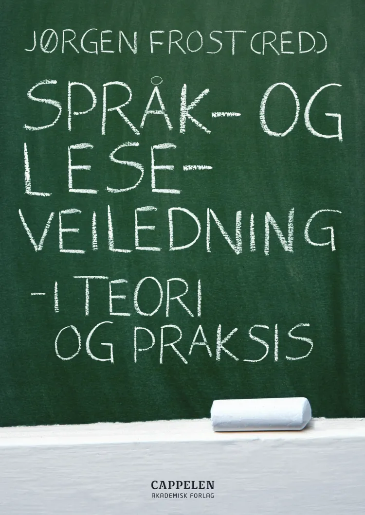 Omslag Språk- og leseveiledning av Jørgen Frost (red.) (Heftet)