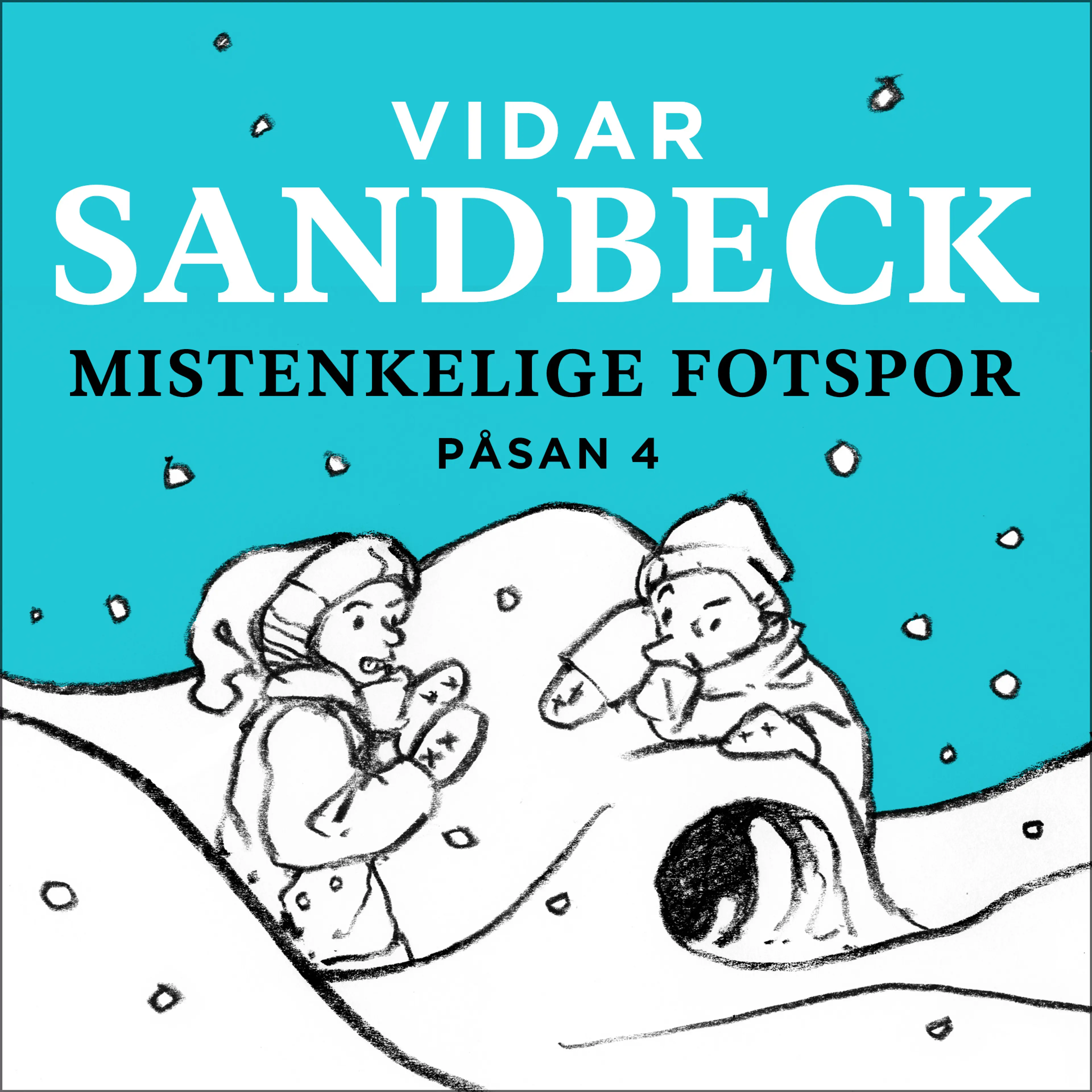 Omslag Mistenkelige fotspor av Vidar Sandbeck (Lydbok)