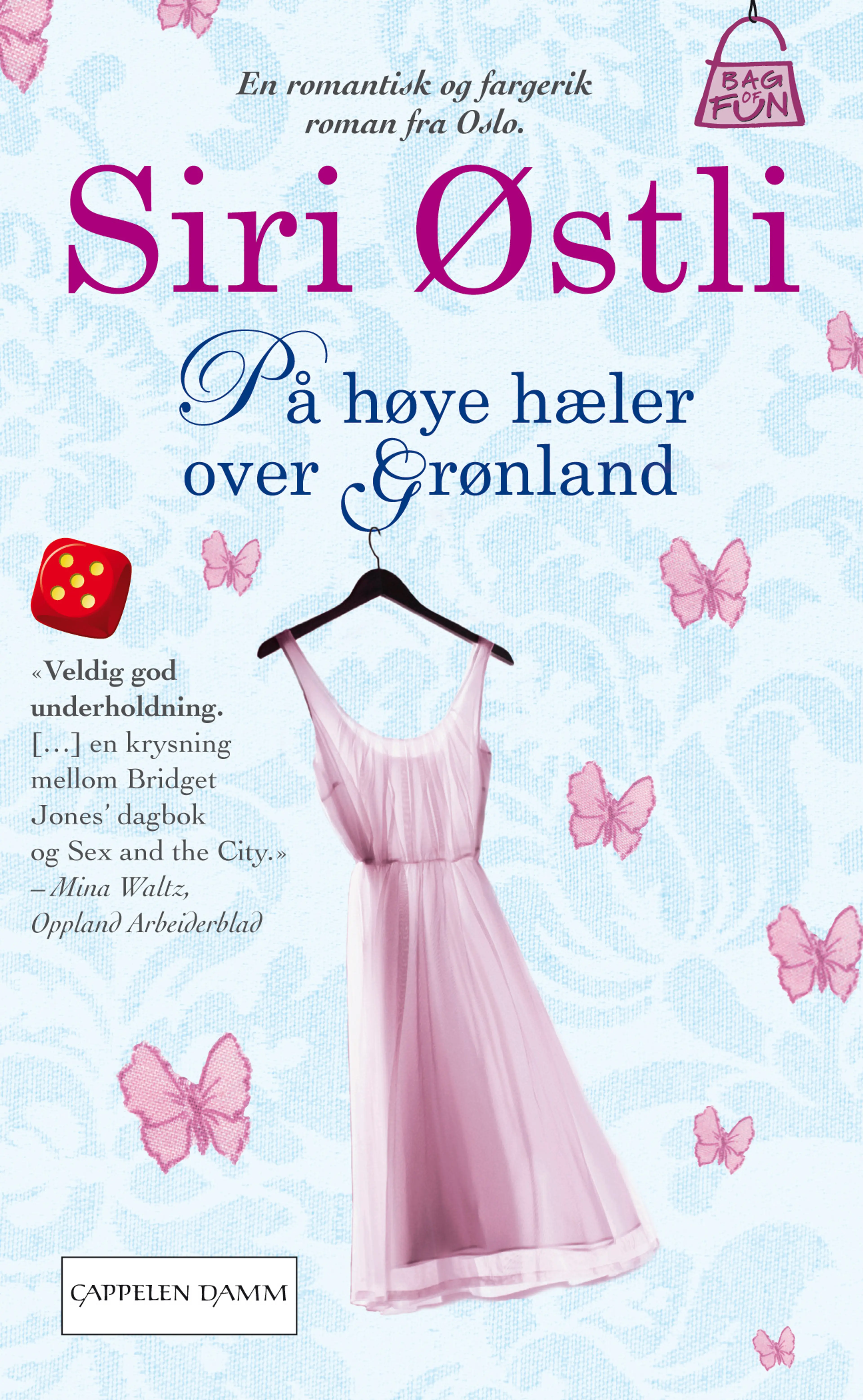 Omslag På høye hæler over Grønland av Siri Østli (Ebok)