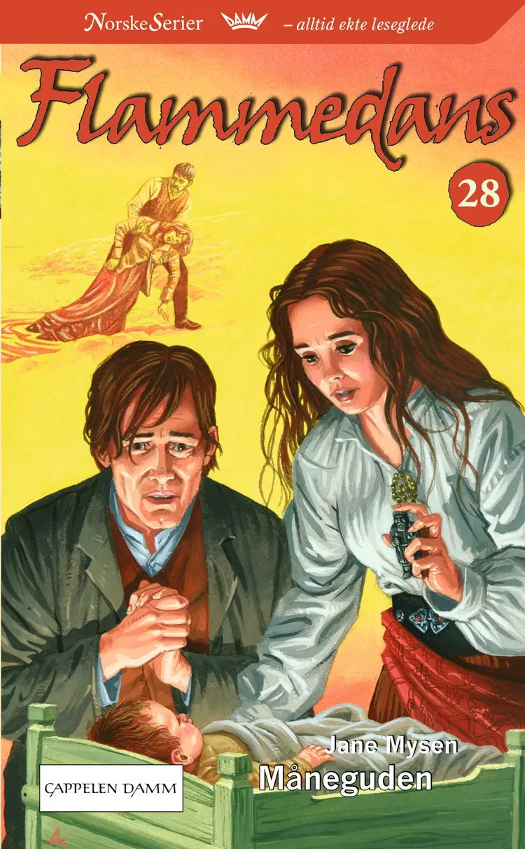 Omslag Måneguden av Jane Mysen (Ebok)