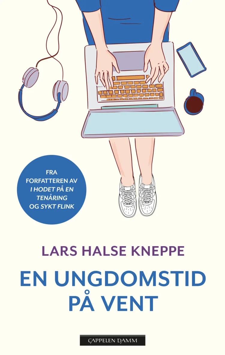 Omslag En ungdomstid på vent av Lars Halse Kneppe (Ebok)
