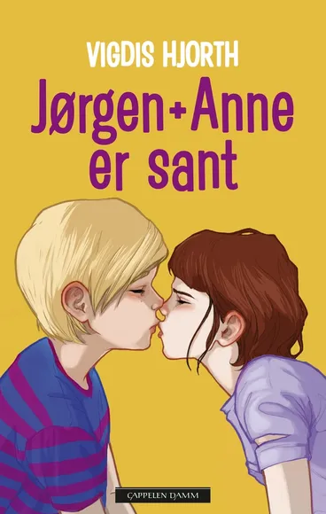 Omslag Jørgen + Anne er sant av Vigdis Hjorth (Innbundet)