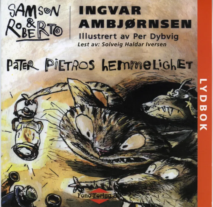 Omslag Pater Pietros hemmelighet av Ingvar Ambjørnsen (CD)