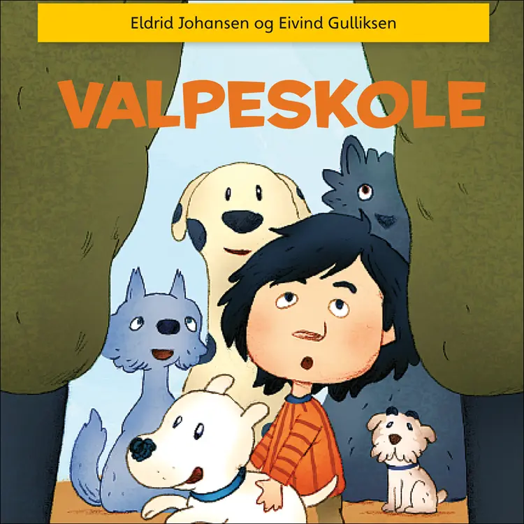 Omslag Valpeskole av Eldrid Johansen (Lydbok)