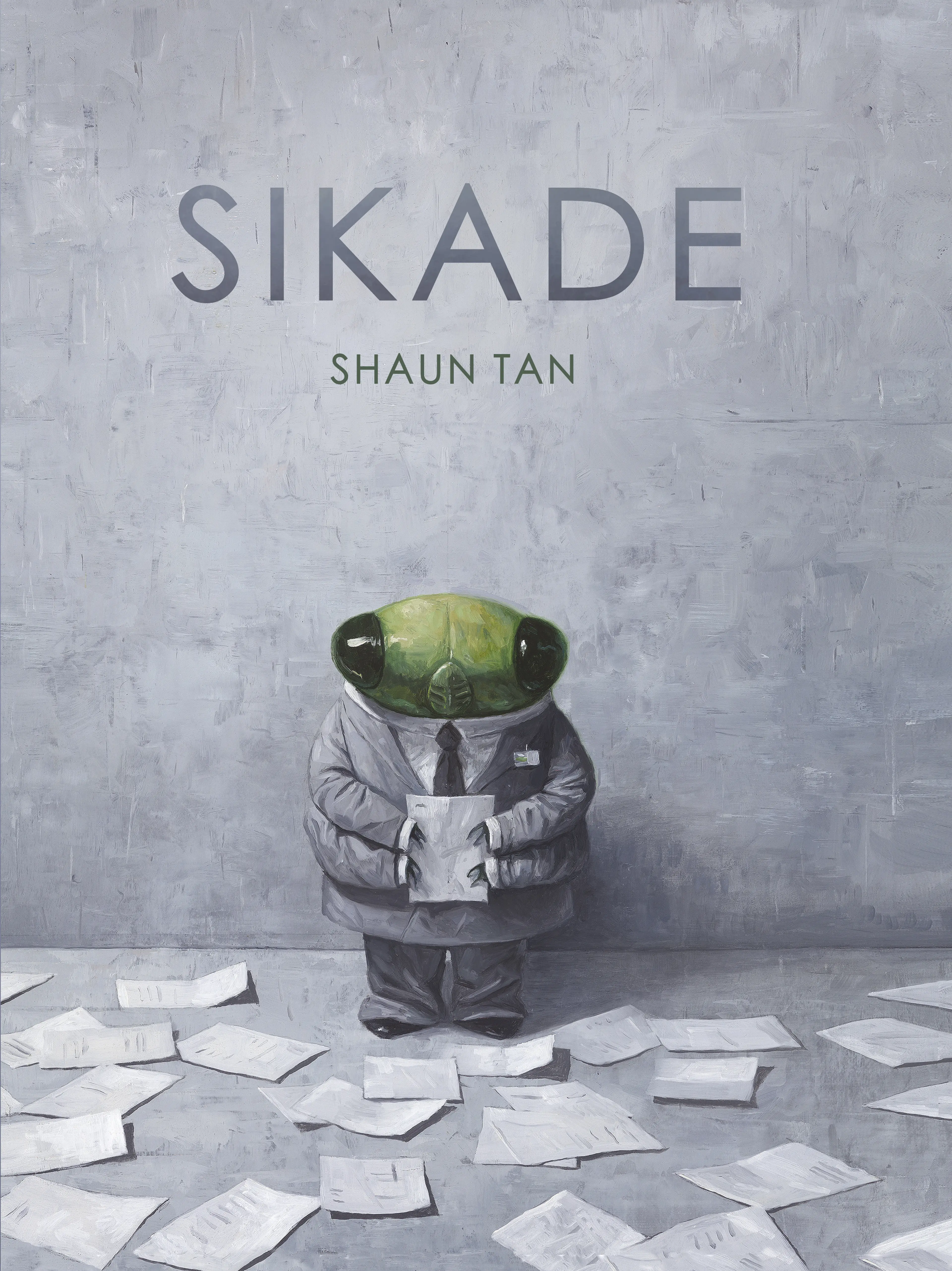 Omslag Sikade av Shaun Tan (Innbundet)