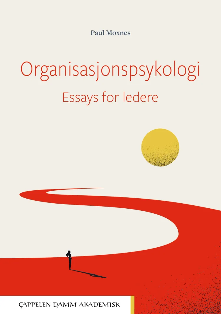 Omslag Organisasjonspsykologi av Paul Moxnes (Heftet)