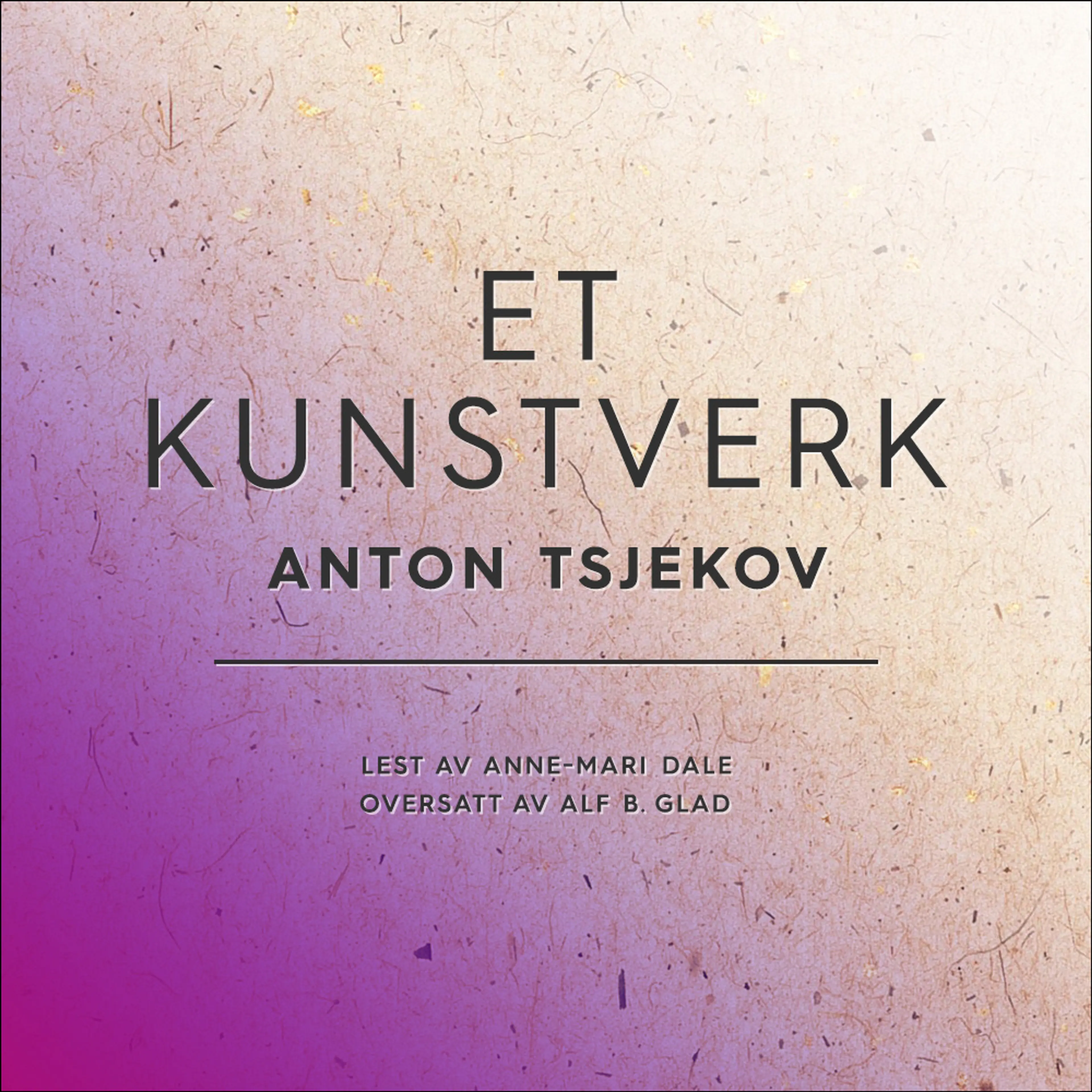 Omslag Et kunstverk av Anton Tsjekov (Lydbok)