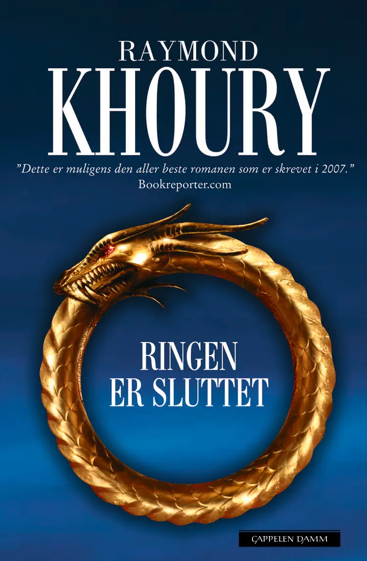 Omslag Ringen er sluttet av Raymond Khoury (Heftet)