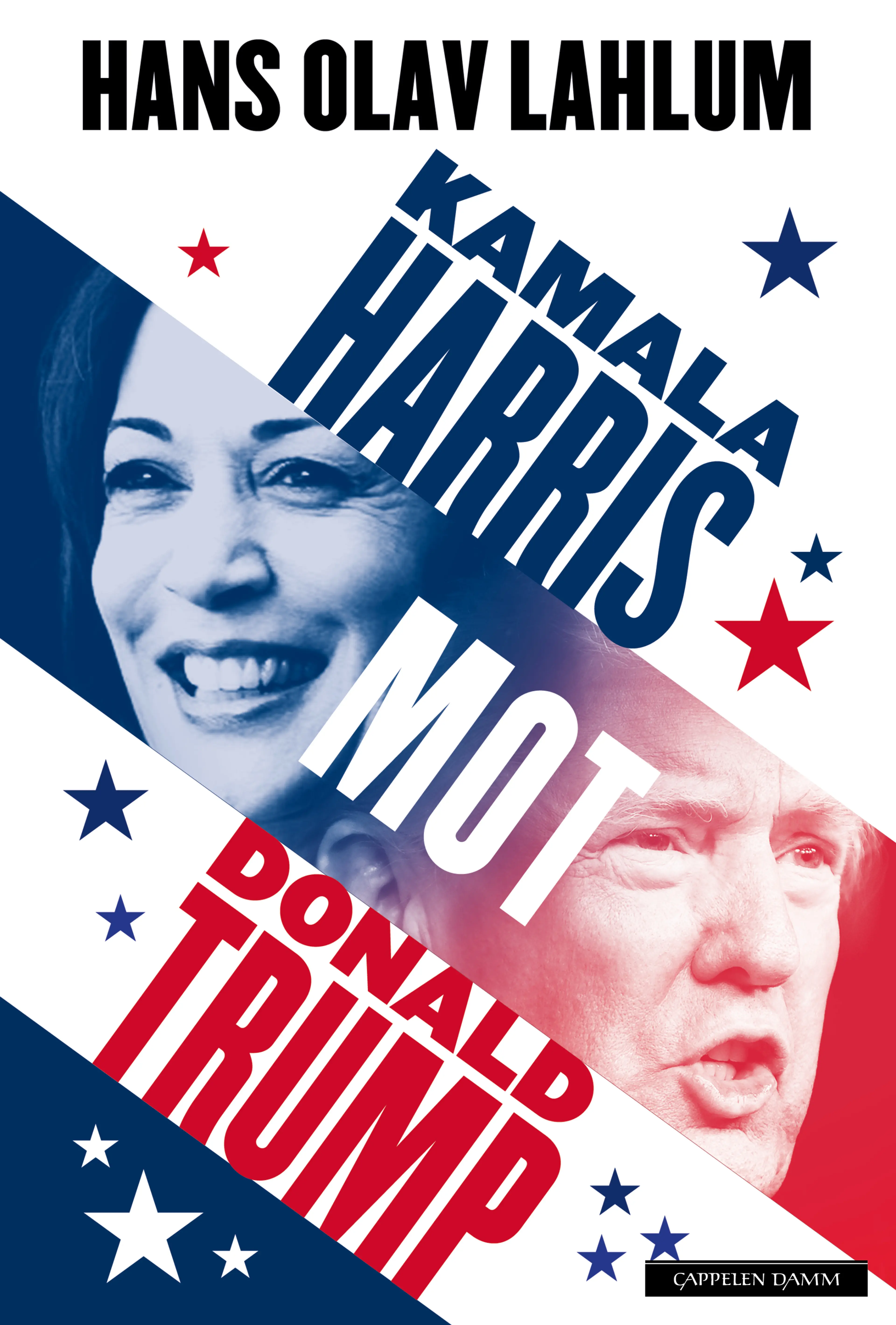 Omslag Kamala Harris mot Donald Trump av Hans Olav Lahlum (Ebok)
