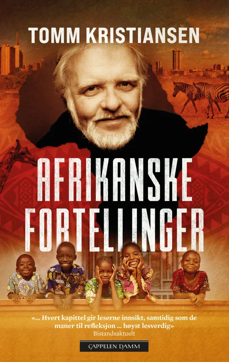 Omslag Afrikanske fortellinger av Tomm Kristiansen (Innbundet)