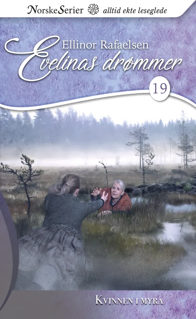Omslag Kvinnen i myra av Ellinor Rafaelsen (Ebok)