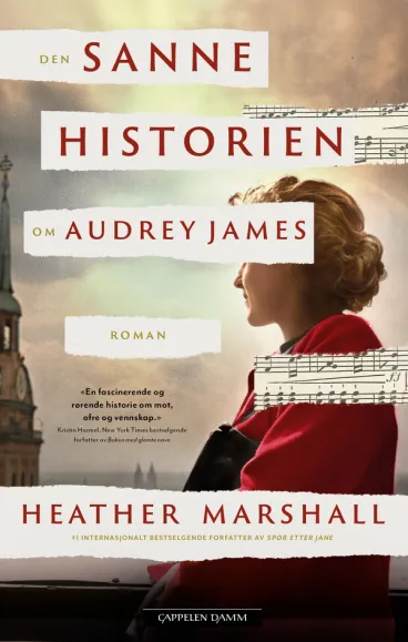 Omslag Den sanne historien om Audrey James av Heather Marshall (Innbundet)