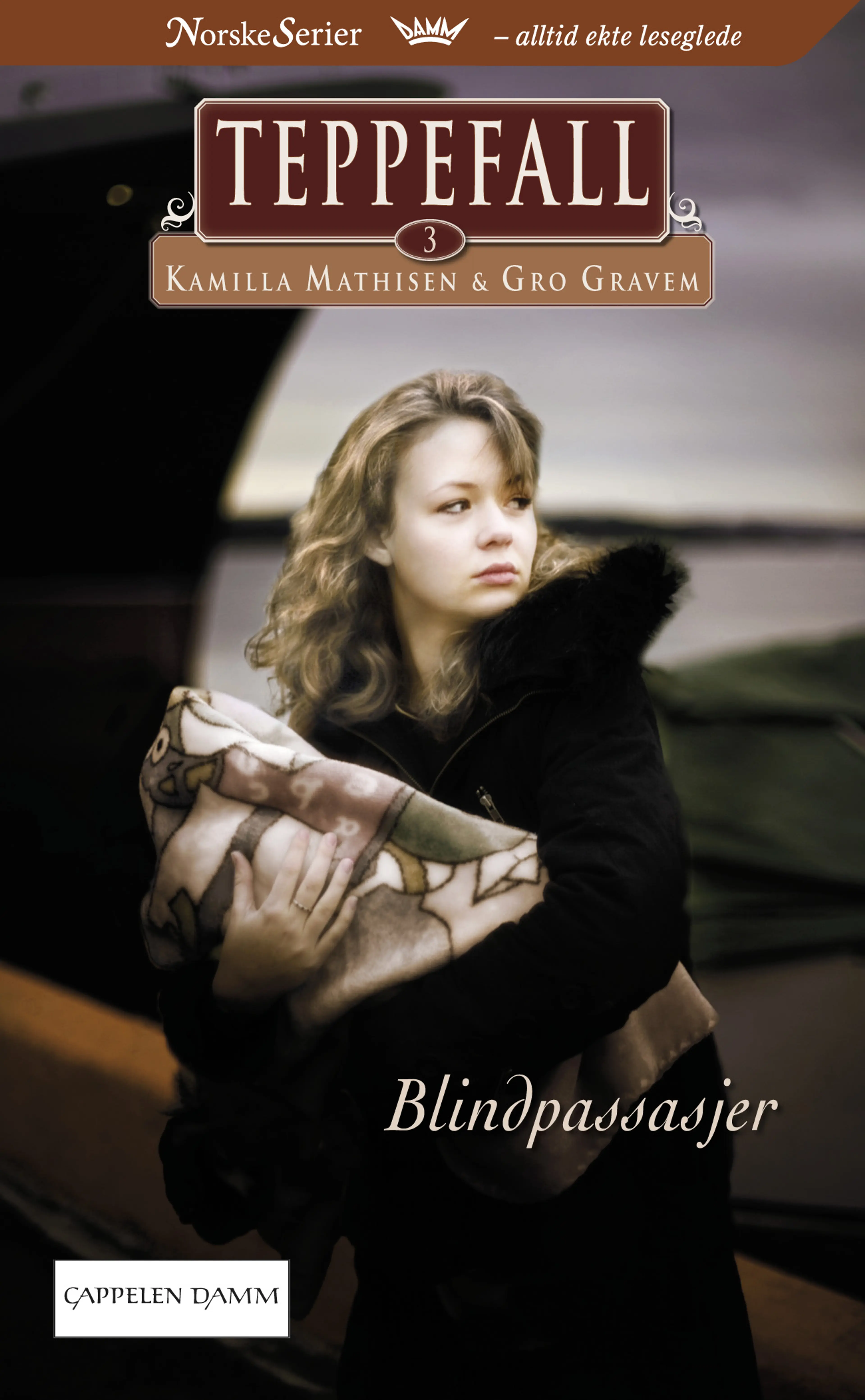 Omslag Blindpassasjer av Kamilla Mathisen og Gro Gravem (Ebok)