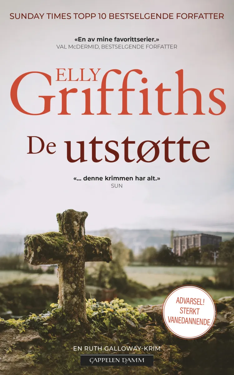 Omslag De utstøtte av Elly Griffiths (Heftet)