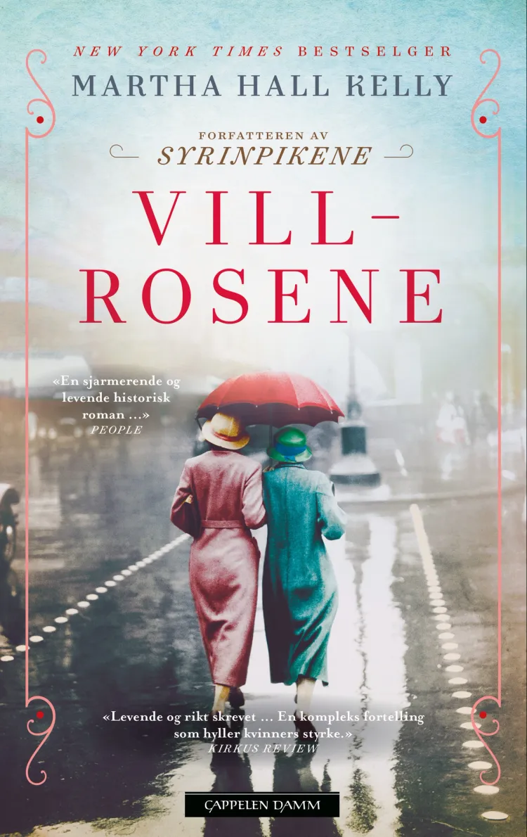 Omslag Villrosene av Martha Hall Kelly (Innbundet)