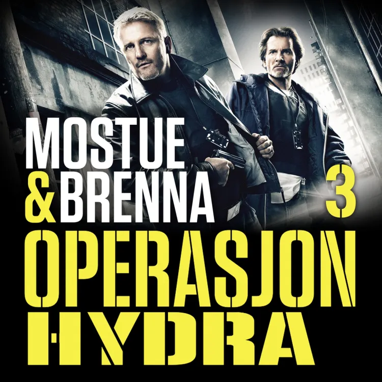 Omslag Operasjon Hydra av Sigbjørn Mostue og Johnny Brenna (Lydbok)