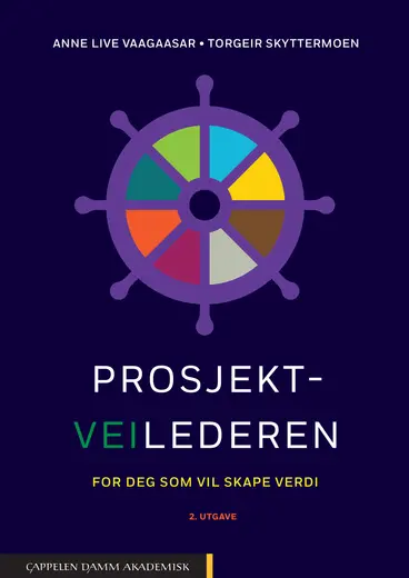 Omslag Prosjektveilederen av Anne Live Vaagaasar og Torgeir Skyttermoen (Heftet)