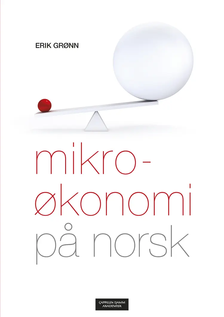 Omslag Mikroøkonomi på norsk av Erik Grønn (Heftet)