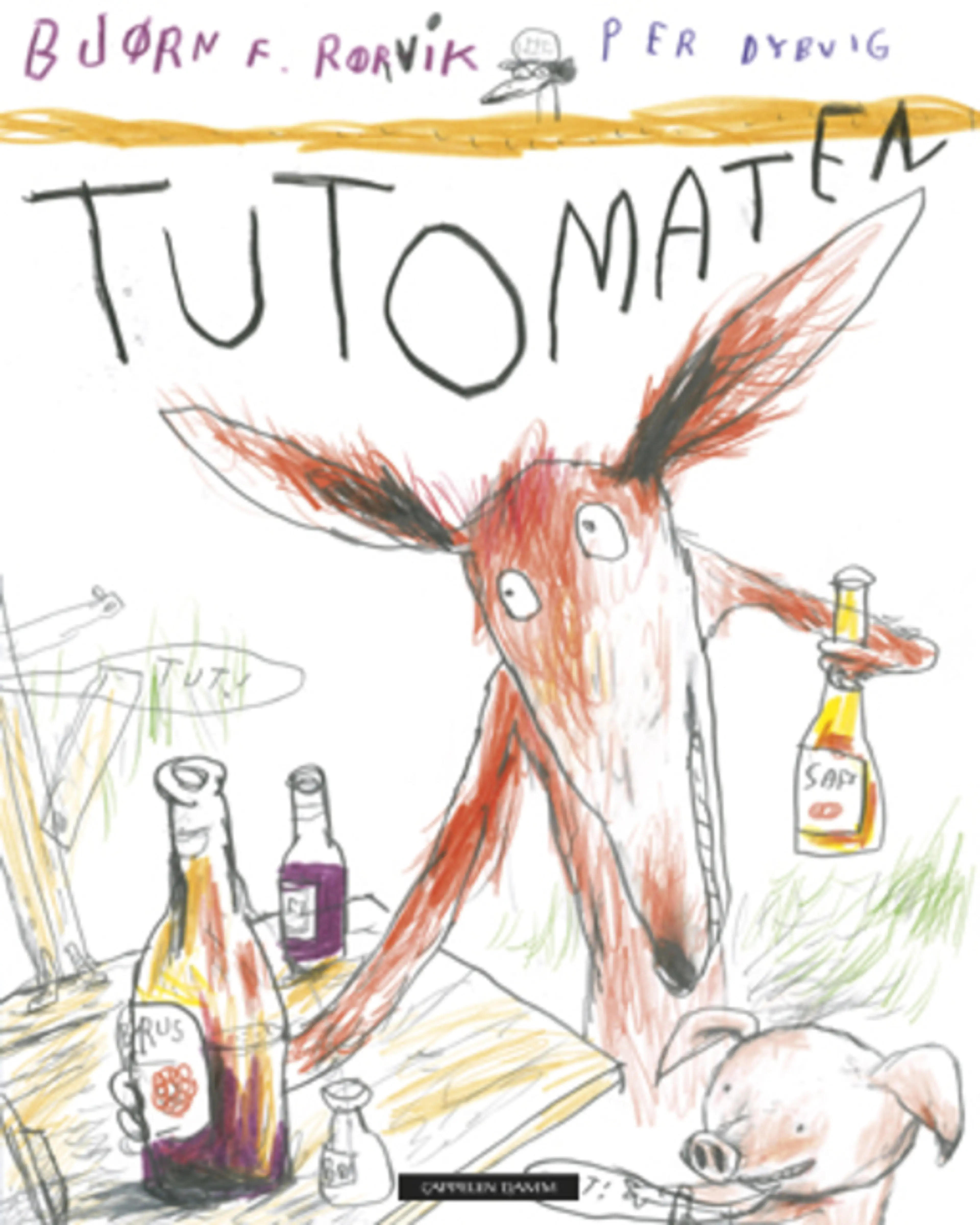 Omslag Tutomaten av Bjørn F. Rørvik og Per Dybvig (Ebok)