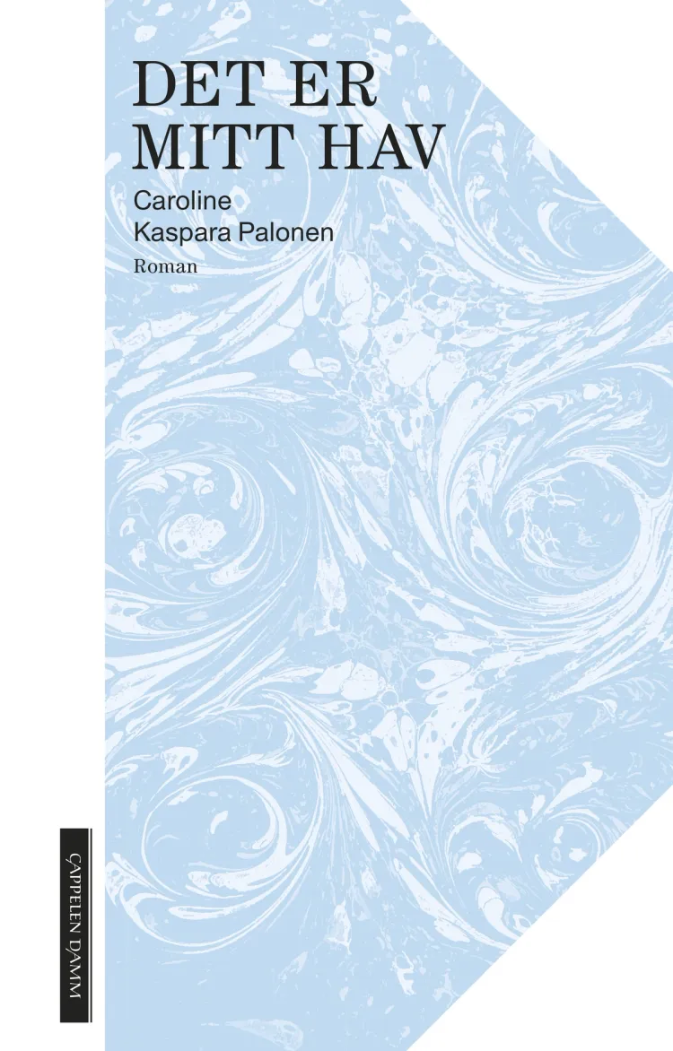 Omslag Det er mitt hav av Caroline Kaspara Palonen (Innbundet)