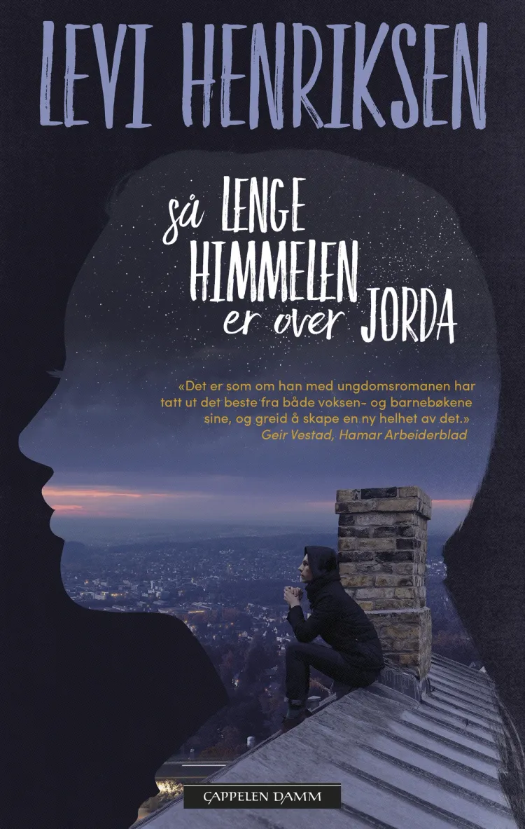 Omslag Så lenge himmelen er over jorda av Levi Henriksen (Heftet)