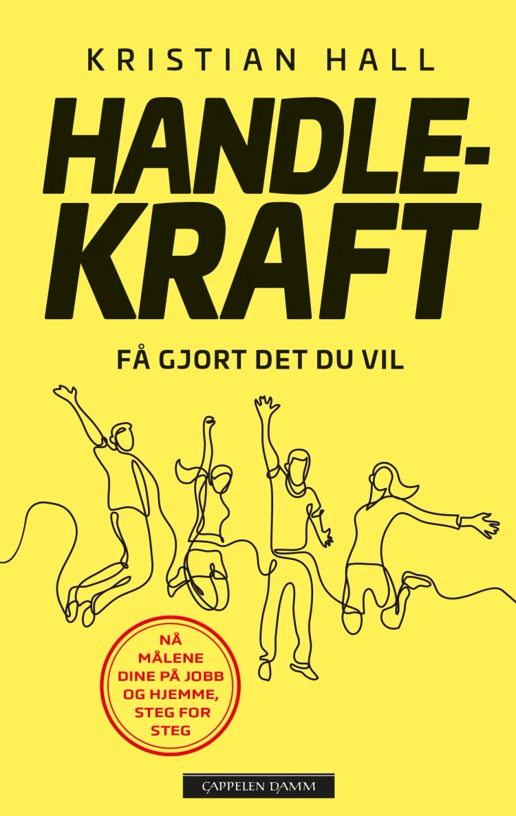 Omslag Handlekraft av Kristian Hall (Innbundet)