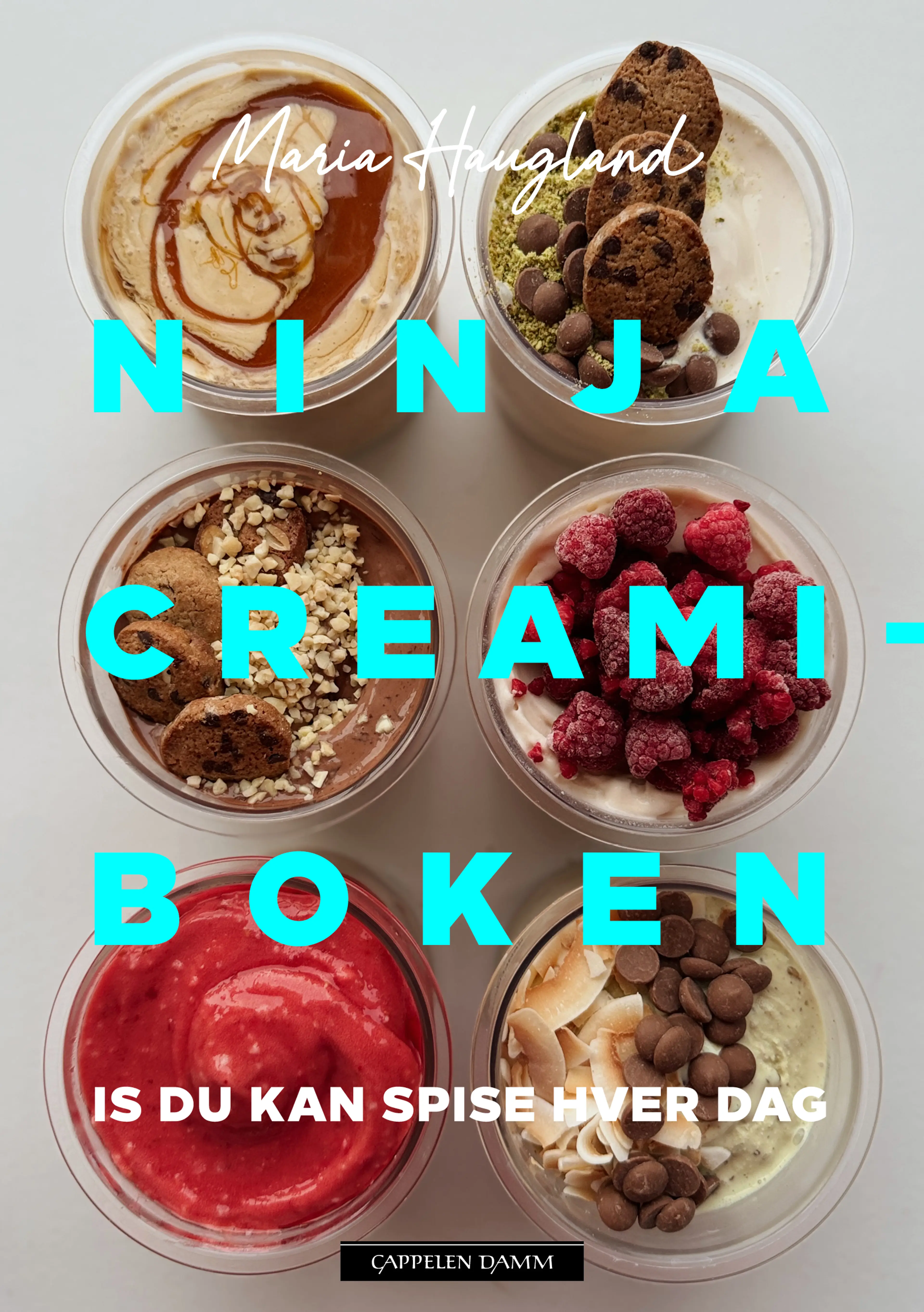 Omslag Ninja Creami-boken av Maria Haugland (Innbundet)