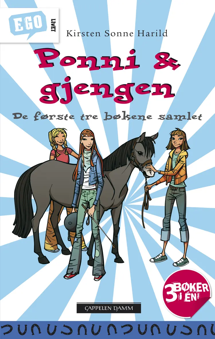 Omslag Ponni og gjengen av Kirsten Sonne Harild (Heftet)