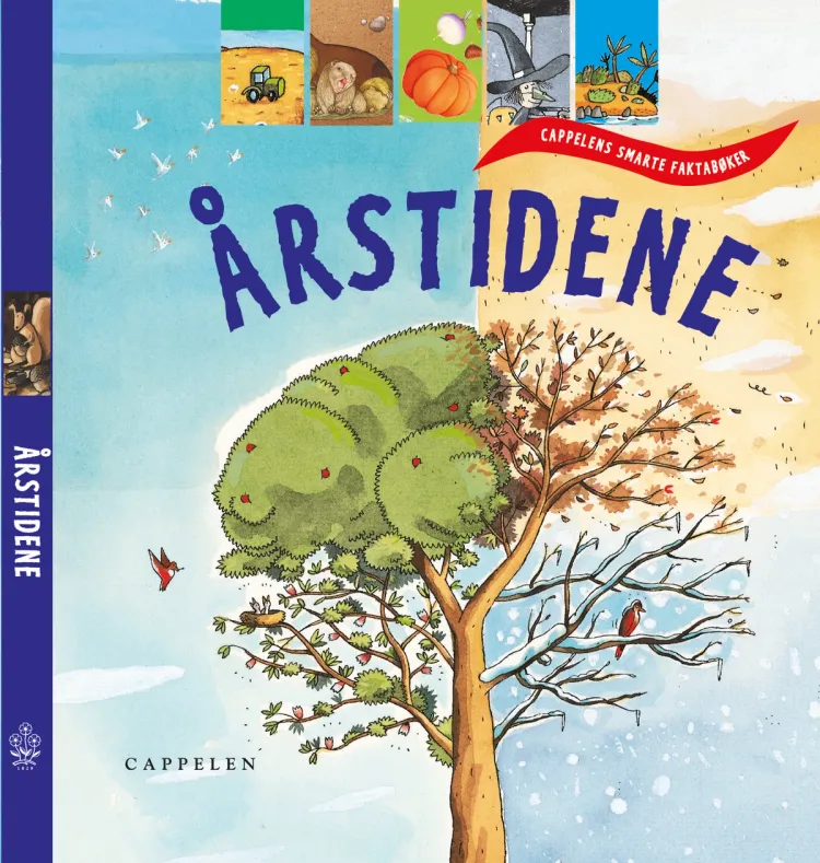 Omslag Årstidene av Valérie Guidoux (Innbundet)