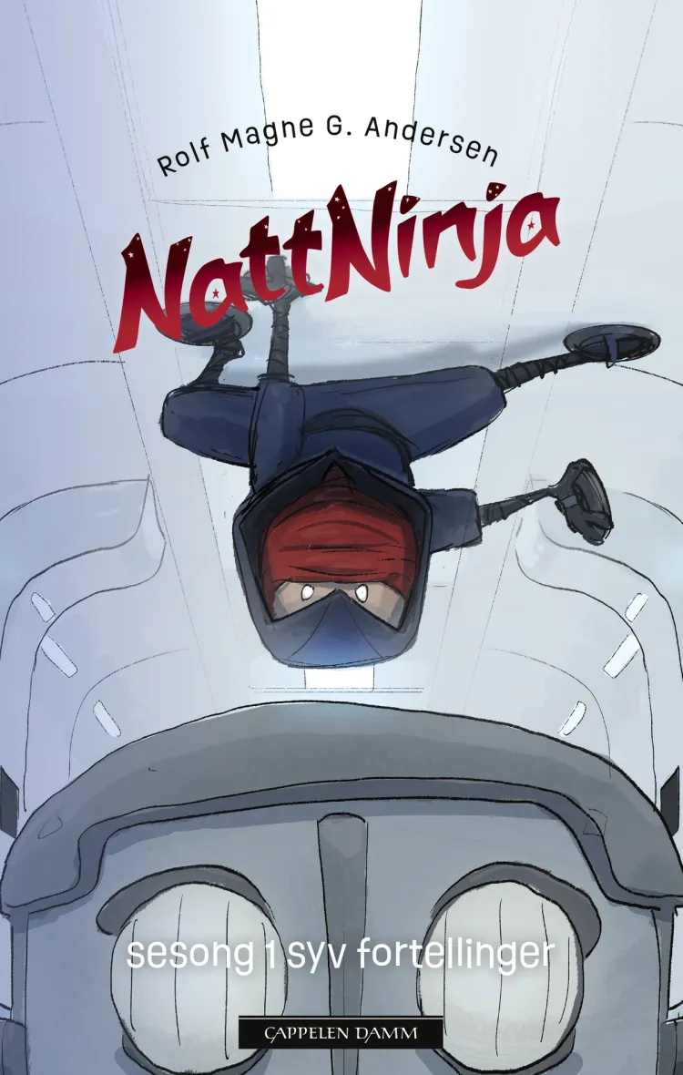 Omslag Nattninja sesong 1 samlebok av Rolf Magne G. Andersen (Heftet)