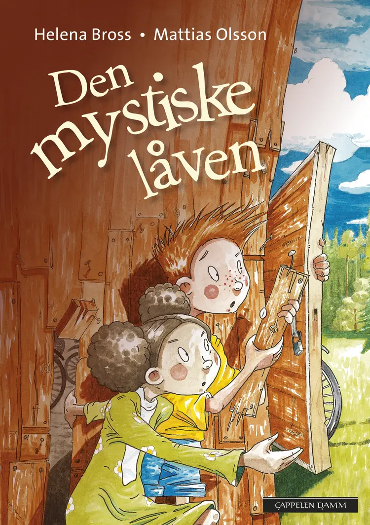 Omslag Den mystiske låven av Helena Bross (Innbundet)