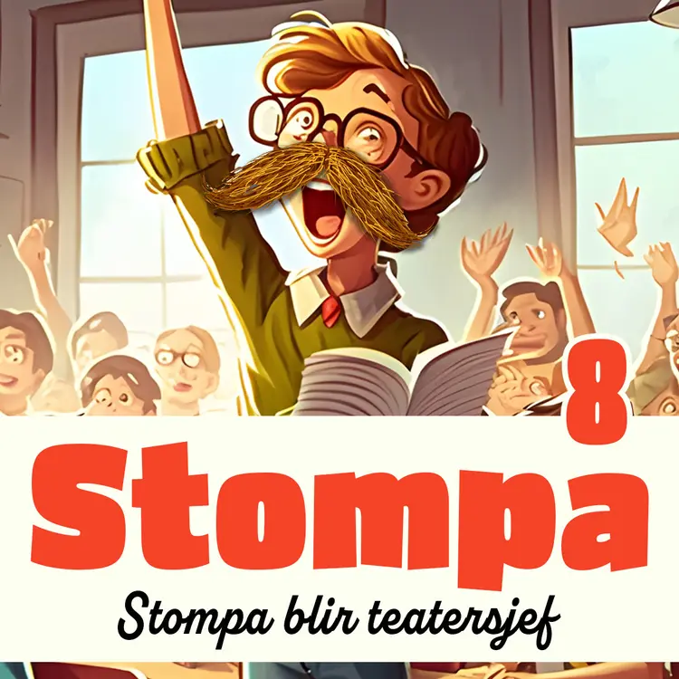 Omslag Stompa blir teatersjef av Anthony Buckeridge (Lydbok)