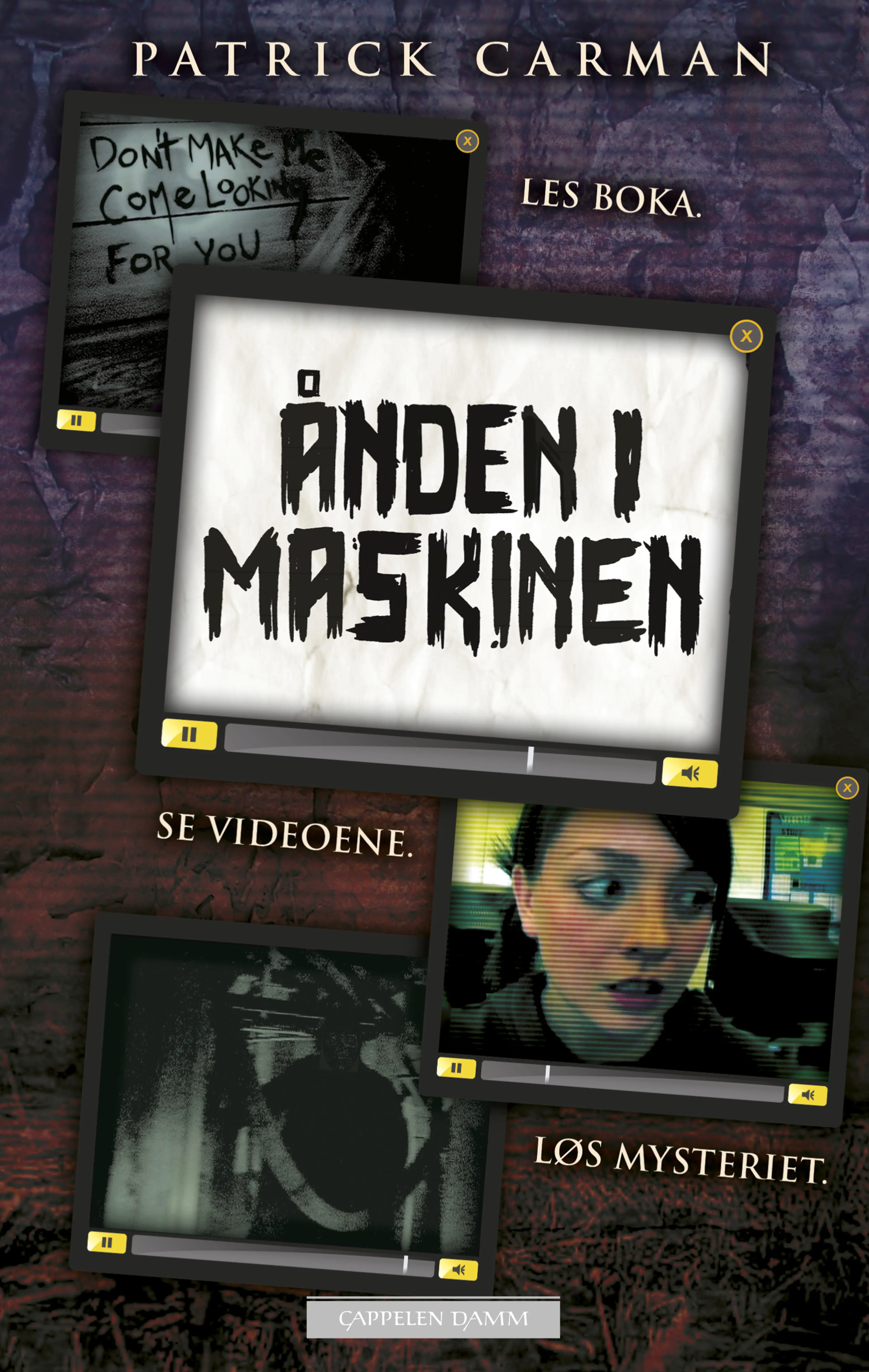 Omslag Ånden i maskinen av Patrick Carman (Innbundet)