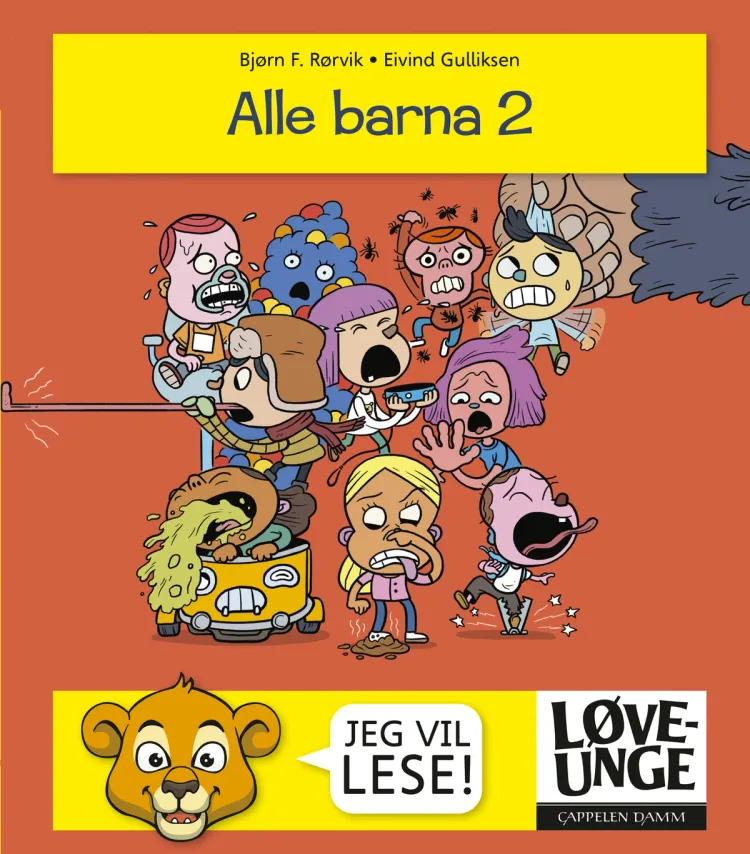 Omslag Løveunge - Alle barna 2 av Bjørn F. Rørvik (Ebok)