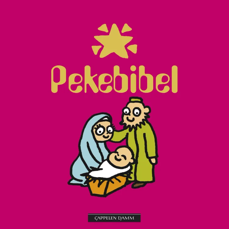 Omslag Pekebibel av Lars Steiner (Innbundet)